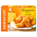 Наггетсы Мираторг куриные с сыром 250гр