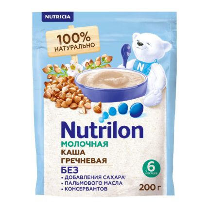 Каша молочная Nutrilon гречневая 200гр