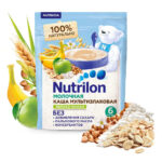 Каша молочная Nutrilon мультизлаковая яблоко-банан 200гр