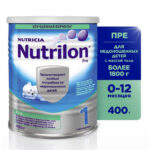 Молочная смесь Nutrilon 1 Пре Pro Lipids смесь с рождения 400гр